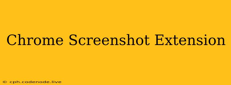 Chrome Screenshot Extension