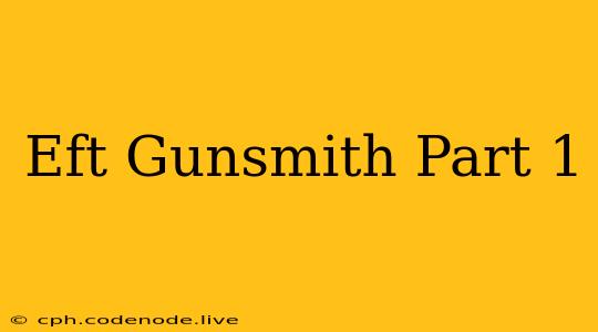 Eft Gunsmith Part 1